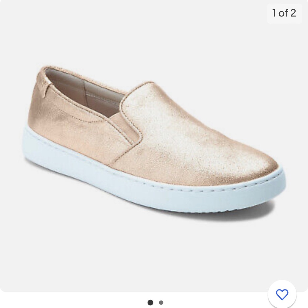Vionic Rose Gold Slip on sneakers